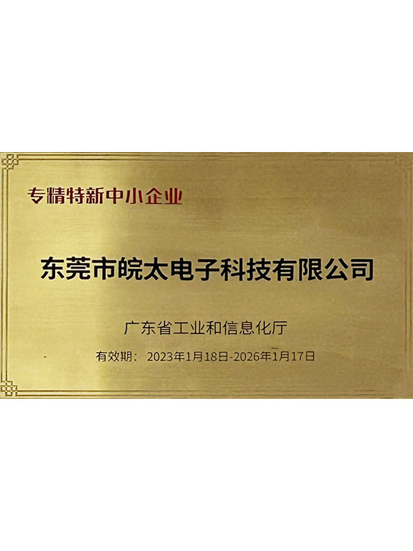 廣東省“專精特新”企業
